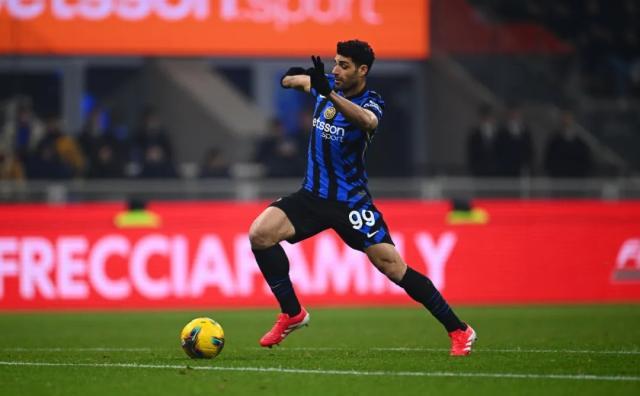 mk体育-【意甲】邓弗里斯劳塔罗进球，国米主场2比2博洛尼亚