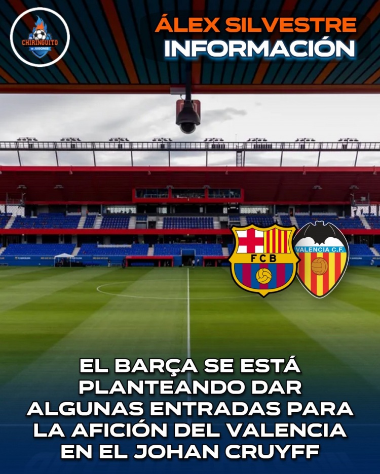 六台：诺坎普仍未投入使用，巴萨考虑向瓦伦球迷分配备用球场门票